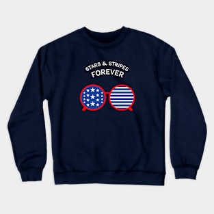 Stars & Stripes Forever Independence Day Crewneck Sweatshirt